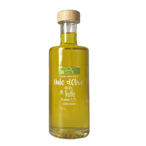 Huile d'olive vierge extra à la brisure de truffe