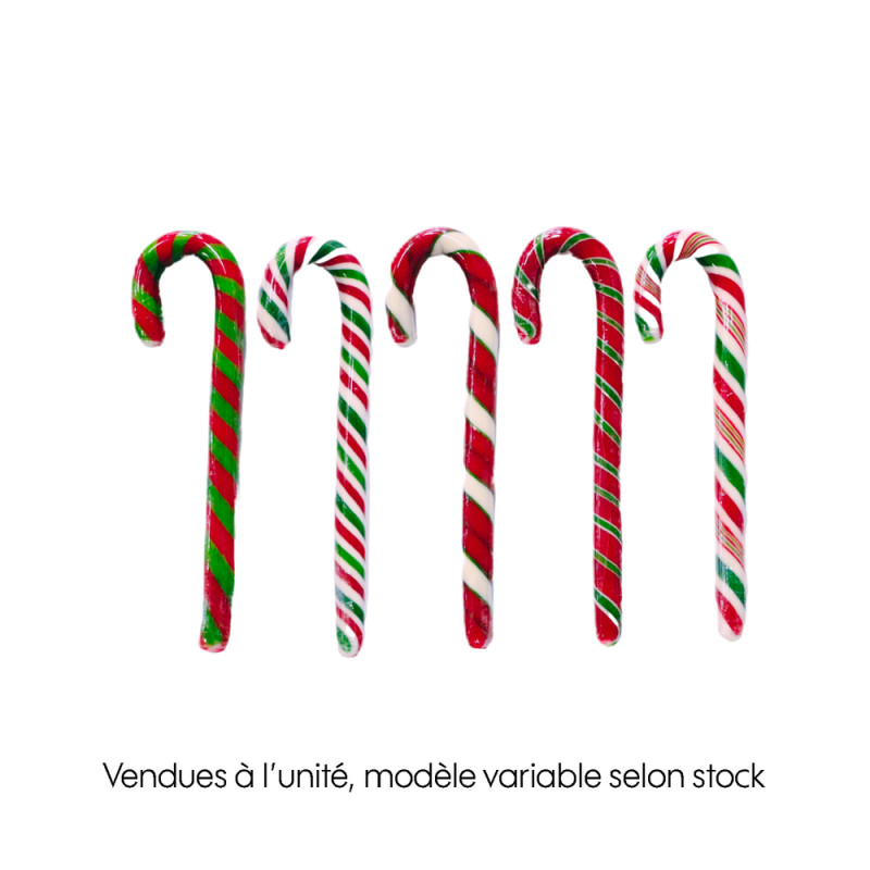 Sucre d'orge de Noël 'Grande canaille', vendu à l'