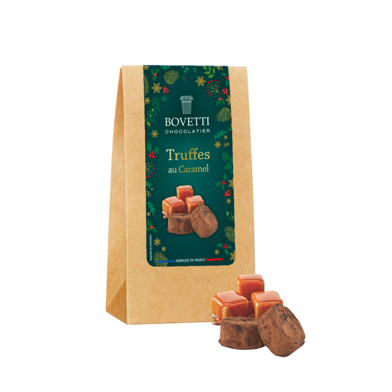 Truffes au chocolat noir et caramel - 120g