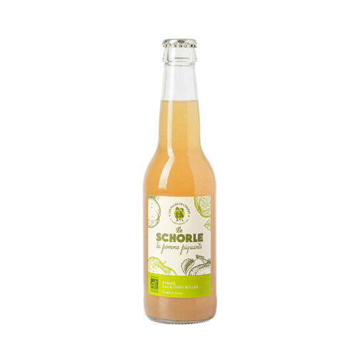 Jus de fruit bio 'Schorle', à la pomme piquante -