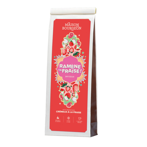 Infusion 'Ramène ta fraise !' goût crémeux à la fr