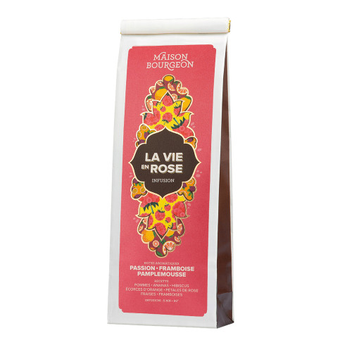 Infusion 'La vie en rose', framboise, passion et p