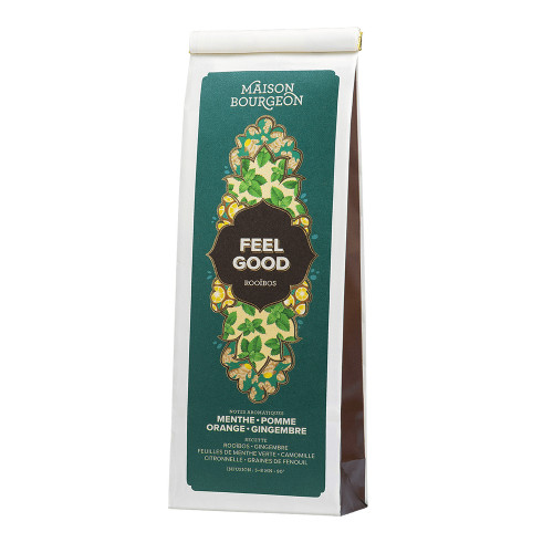 Rooïbos 'Feel Good', gingembre, menthe, orange et