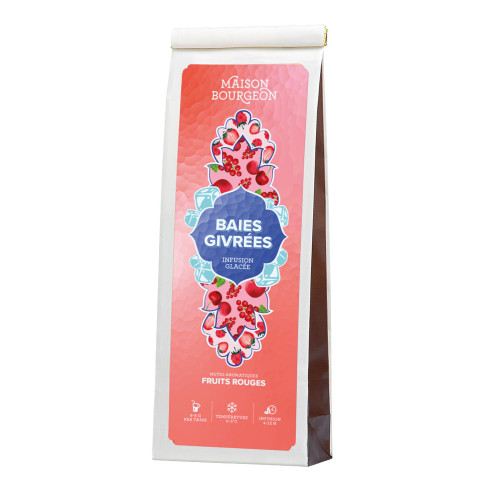 Infusion glacée 'Baies givrées' aux fruits rouges