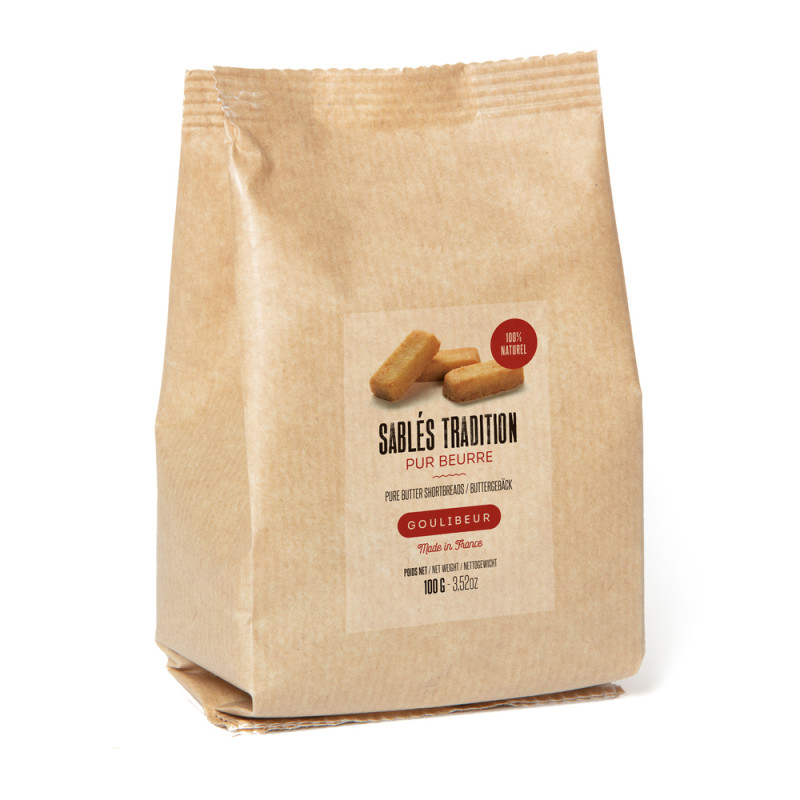 Sablés Tradition pur beurre 100g