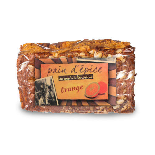 Pain d'épices à l'ancienne orange 500gr