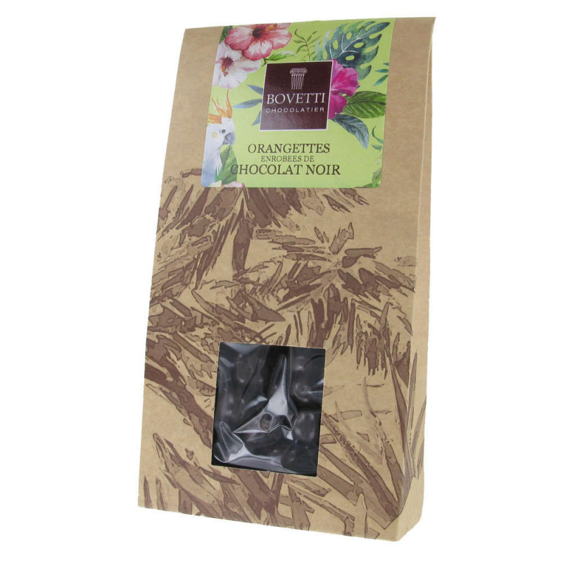Orangettes enrobées au chocolat noir - 120g