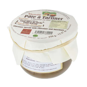Pâte à tartiner, chocolat au lait et noisettes - 3