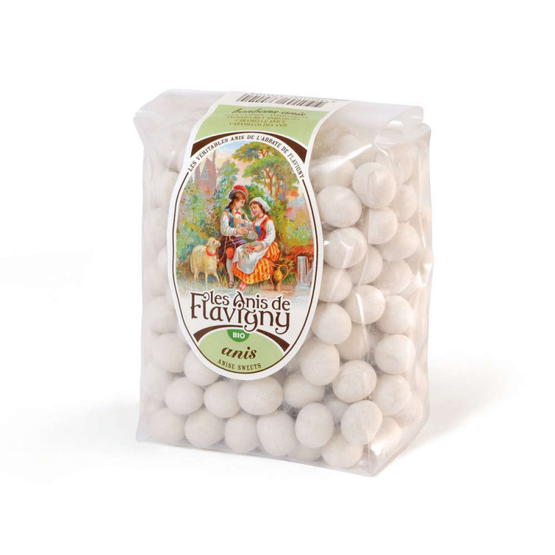 Sac de bonbons à l'anis bio : 250g