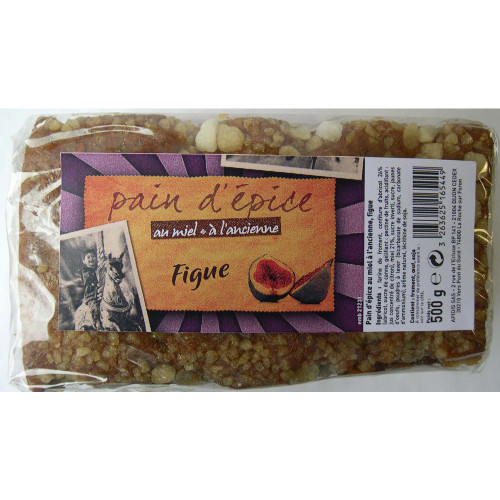 Pain d' épices à l'ancienne figues 500gr