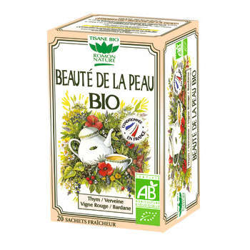 Beauté de la peau bio:boîte de 20 sachets