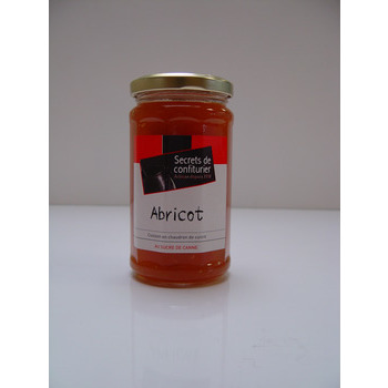 Confiture d'abricot, cuisson au chaudron de cuivre