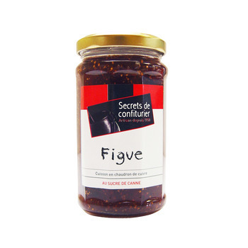 Confiture de figue, cuisson au chaudron de cuivre