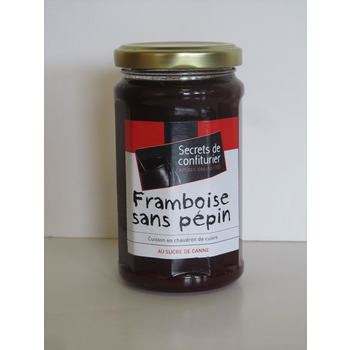 Confiture de framboise sans pépin