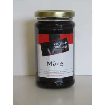 Confiture de mûre, cuisson au chaudron de cuivre