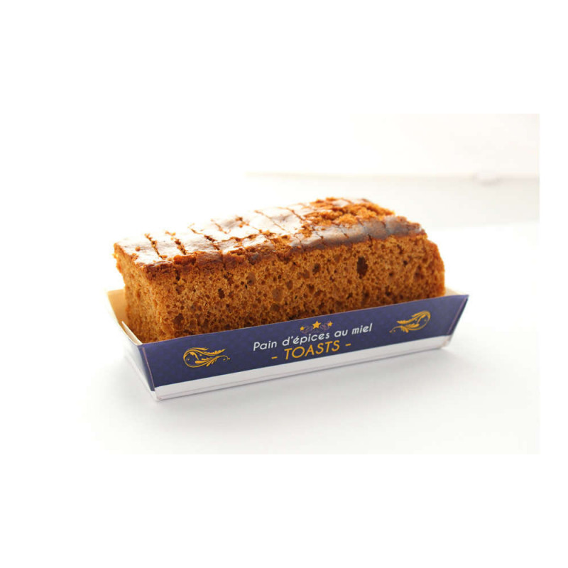 Pain d'épices toast : miel,120g