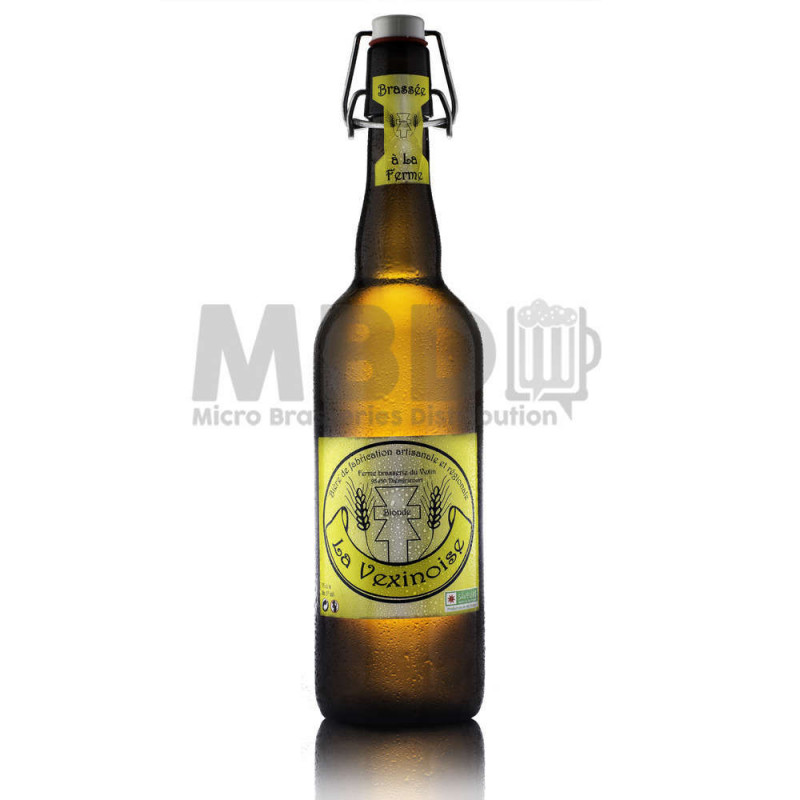 Bière La Vexinoise : blonde, 75cL