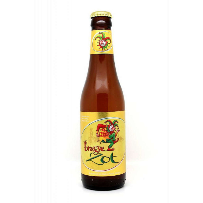 Bière Brugse Zot : blonde, 33cl