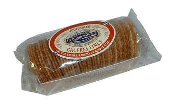 Gaufres fines au caramel beurre salé : 280g