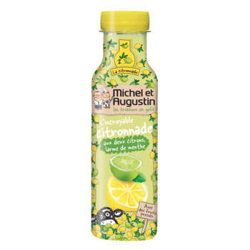 Citronnade aux 2 citrons et menthe 33cl