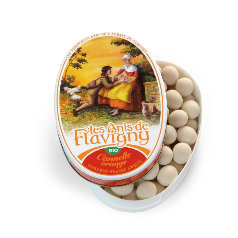Bonbons cannelle et orange bio - 50g