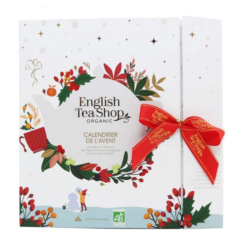 Calendrier de l'avent Blanc x25 - 50g