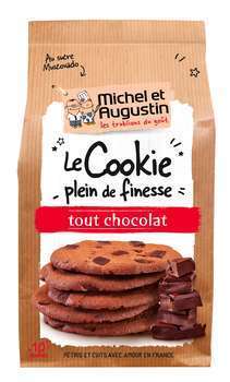 Cookie 100% chocolat et pépites