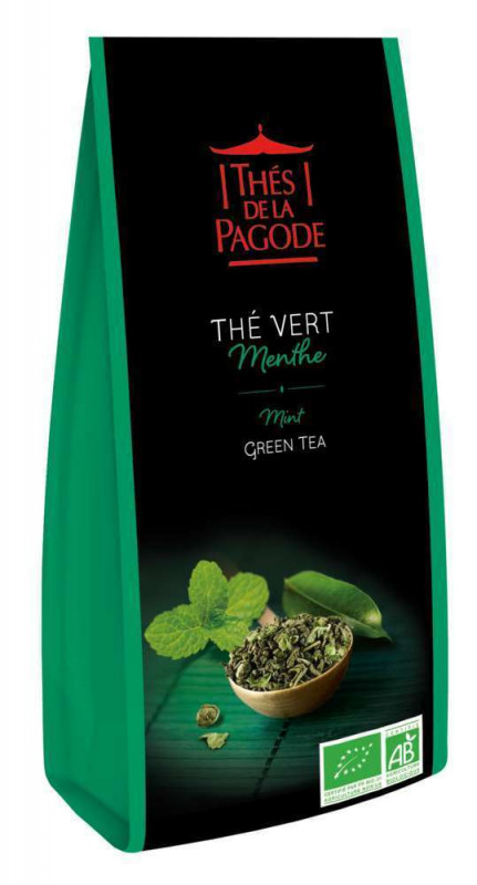 Thé vert bio à la menthe - 100g