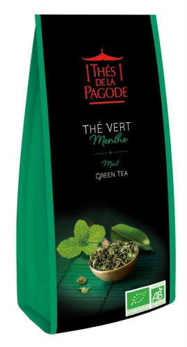 Thé vert bio à la menthe - 100g