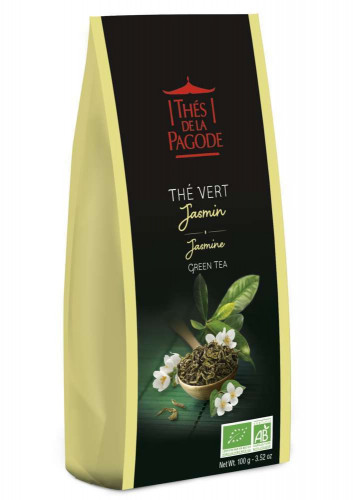 Thé vert bio au jasmin bio - 100g