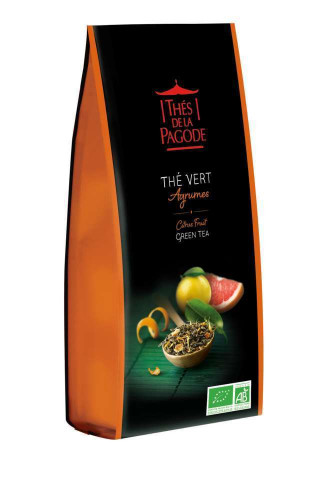 Thé vert bio aux agrumes - 100g