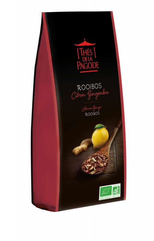Rooibos bio, citron et gingembre - 100g