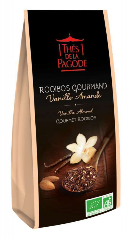 Thé Rooibos gourmand vanille amande bio