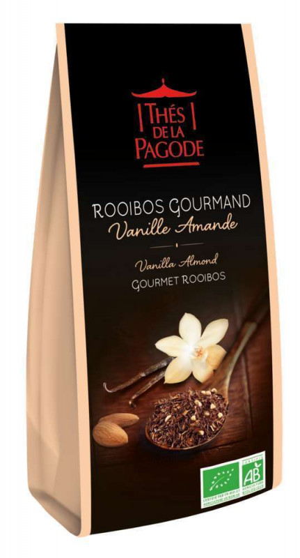 Rooibos bio, vanille et amande - 100g