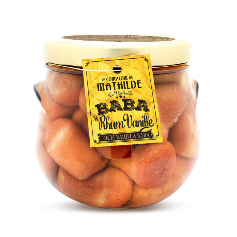 Baba au rhum saveur vanille 760g