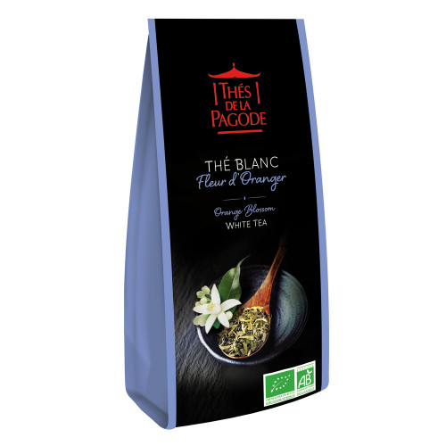 Thé blanc bio à la fleur d'oranger - 100g