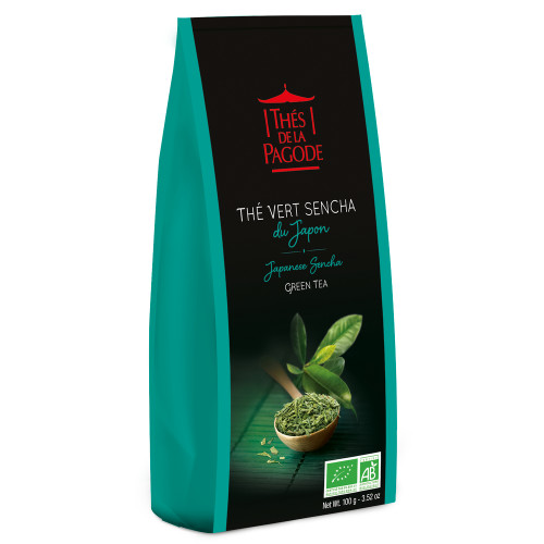 Thé vert sencha bio du Japon - 100g