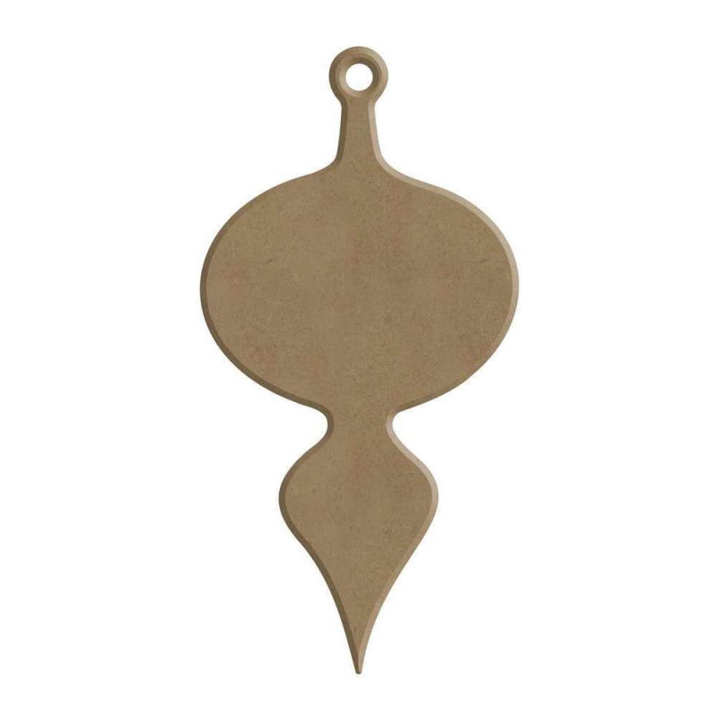 Décor noël en bois à customiser : pampille