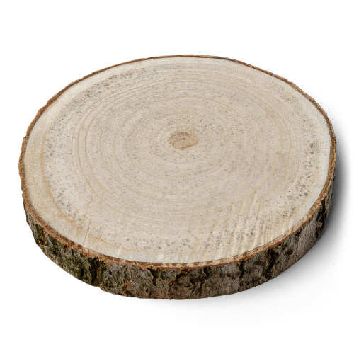 Rondin de bois pour décoration 20x2 cm