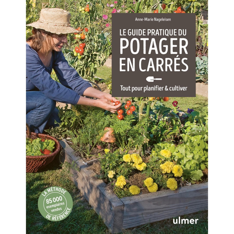 Livre : 'Guide pratique du potager en carrés'