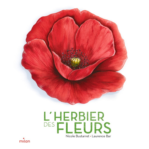 Livre pour enfant, l'herbier des fleurs
