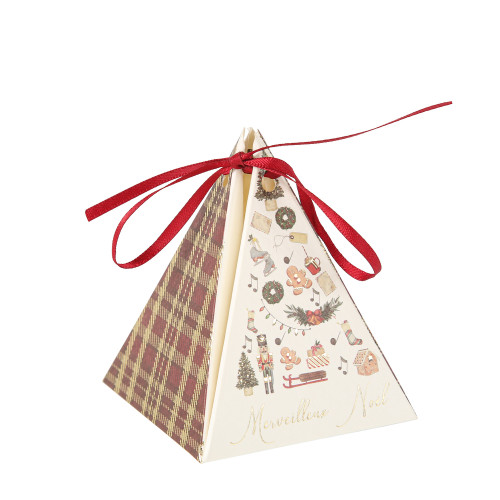 Contenants Noel Gourmand x8