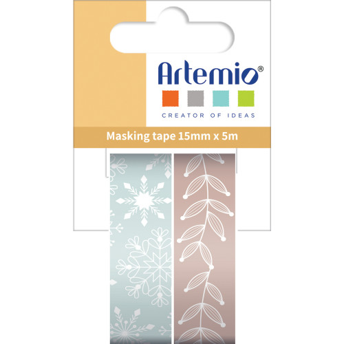 Masking Tape Let it Snow branches L5m