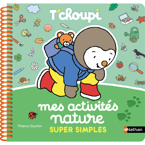 Livre éducatif T'choupi - Mes activités nature sup