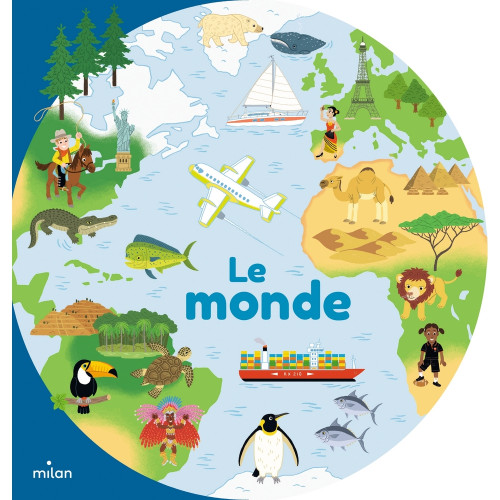 Livre pour enfant, docs en forme : le monde