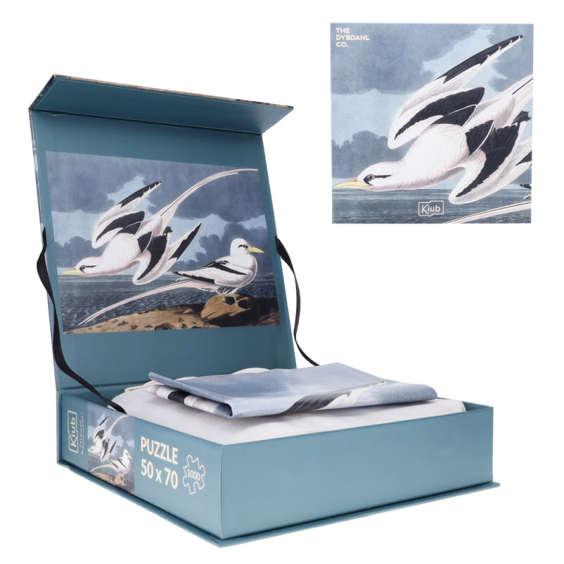 Puzzle 1000 pièces avec pochon 'Mouettes' - L. 70x