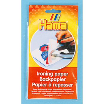 Sachet de 10 feuiles de papier à repasser