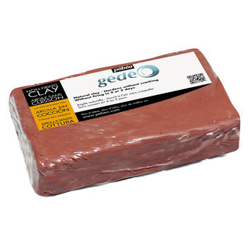 Argile sans cuisson rouge pain de 1,5kg 766301