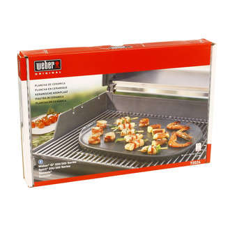 Plancha grand modèle pour barbecue à gaz céramique