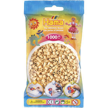Sachet 1000 perles Midi: beige
